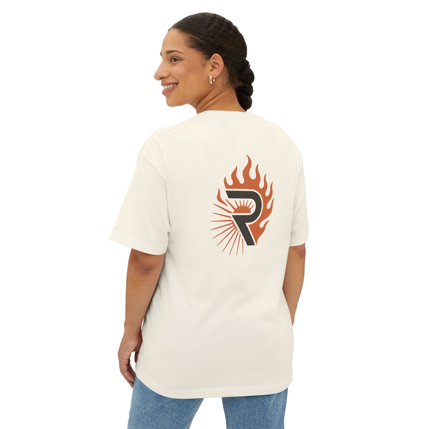 Oversized T-Shirt HEATWAVE Graphic Tee