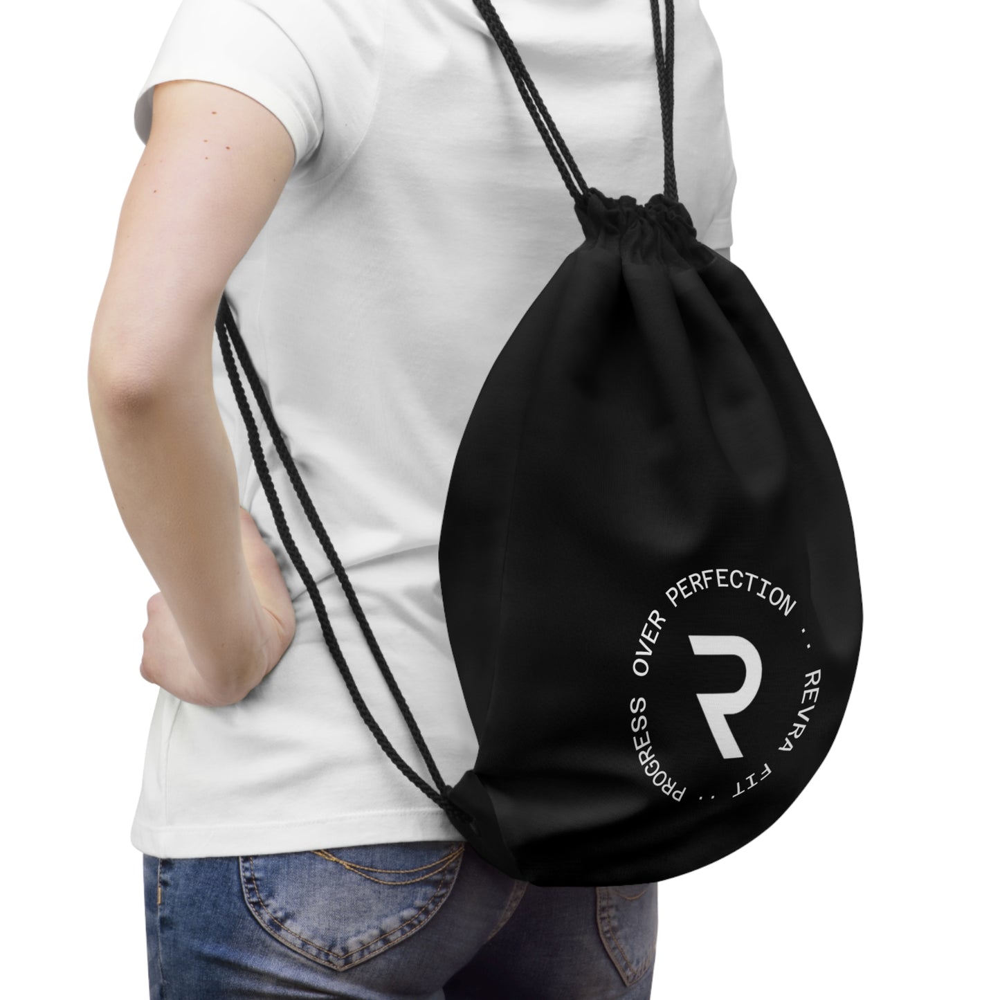 Motivational Drawstring Bag